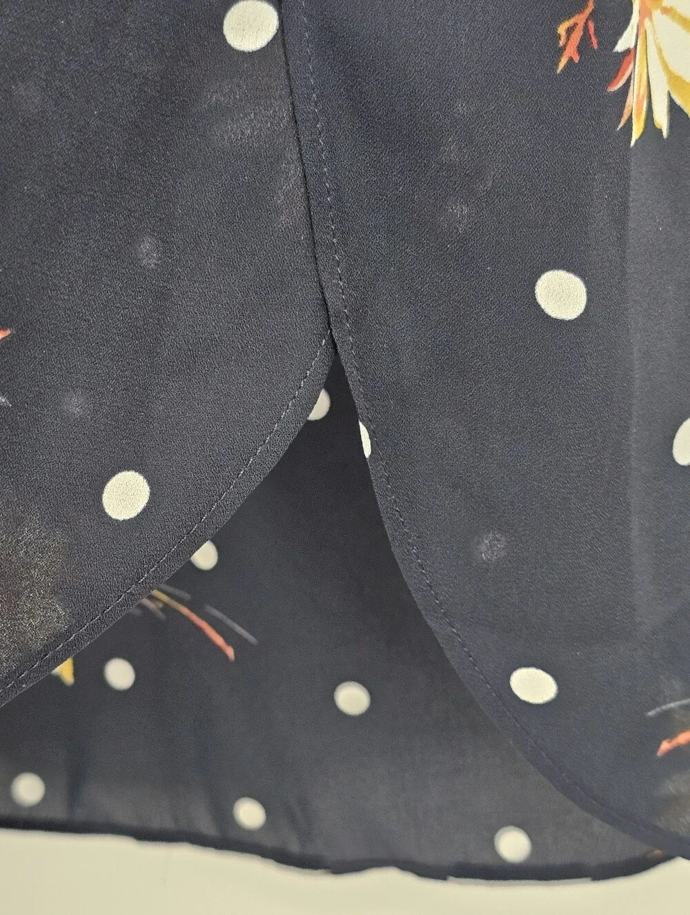 Navy Blue Banana Republic Blouse - Picture 8 of 8